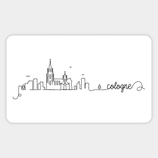 Cologne City Signature Magnet